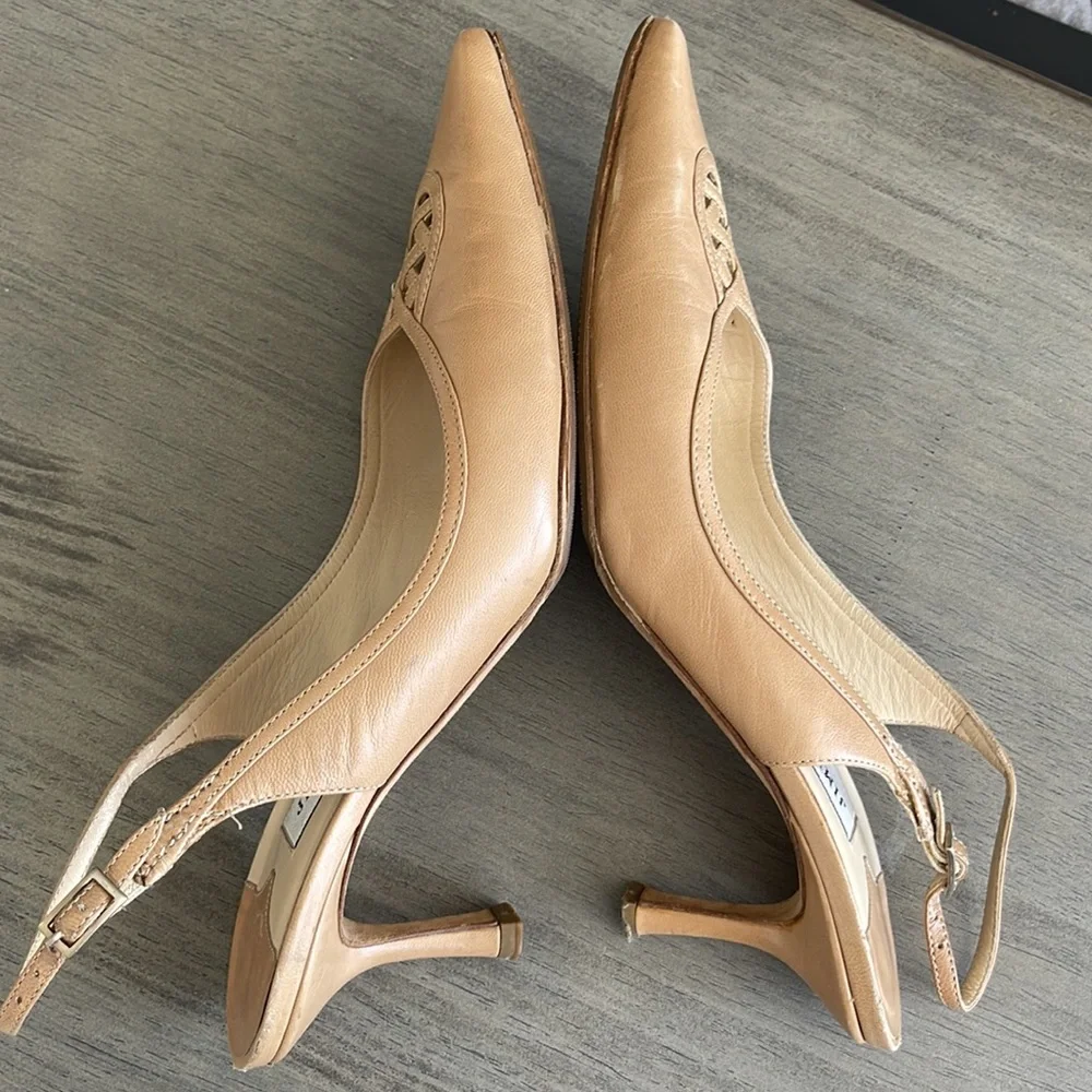 Jimmy Choo Tan Heels - Picture 5 of 9
